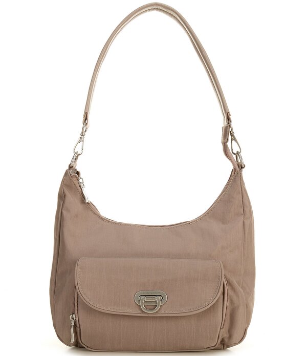 バッガリーニ レディース 御徒面子 Baggallini Coastal Flip Lock Half Moon Bag Moonrock