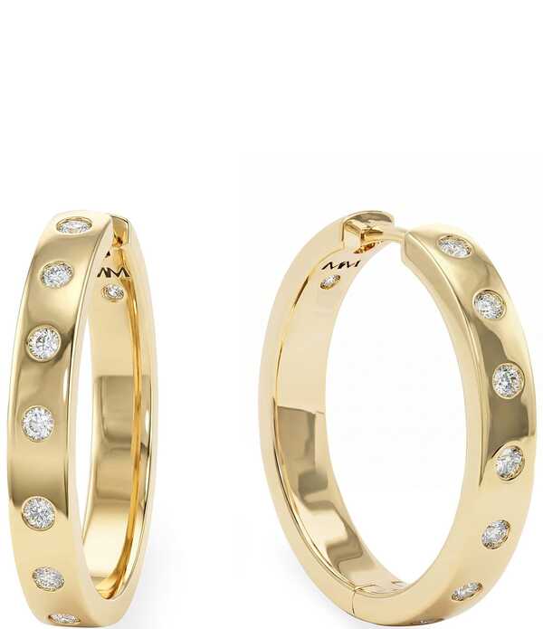 メリンダマリア レディース アクセサリー ピアス・イヤリング Melinda Mariashley Reversible Hoop Earrings Gold ゴールド|ReVida 店