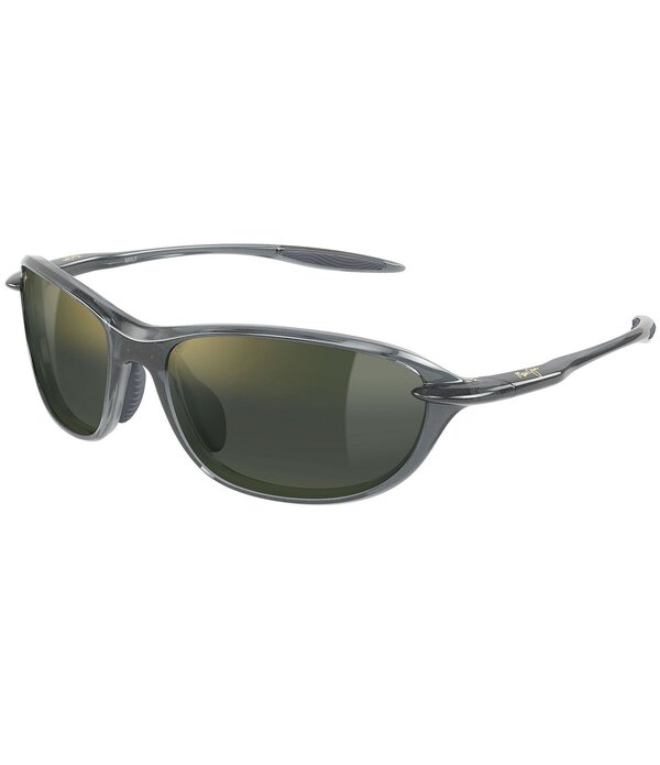 マウイ体育館 レディース 佩び物 サングラス・アイウェア Maui Jimen\u0027s Ho\u0027okipa Ultra R 62粍 Polarized Oval Sunglasses Grey 薄墨色