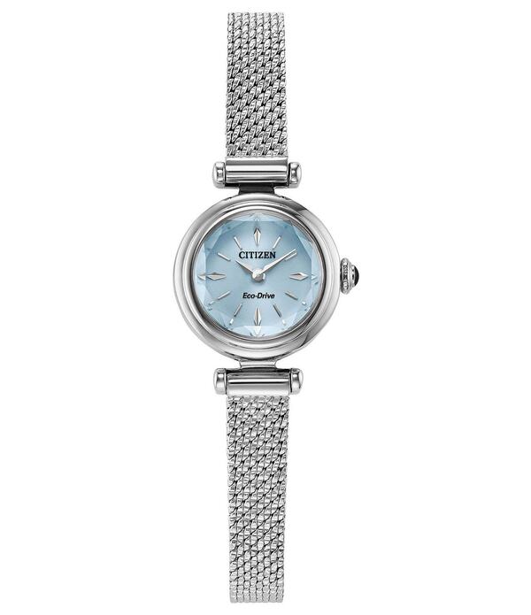 シチズン レディース 佩び物 ウォッチ メッシュ プルオーバー Citizen Women\u0027s Classic Fio Two Hand Stainlessteel Mesh Bracelet Watch Silver しろがね色