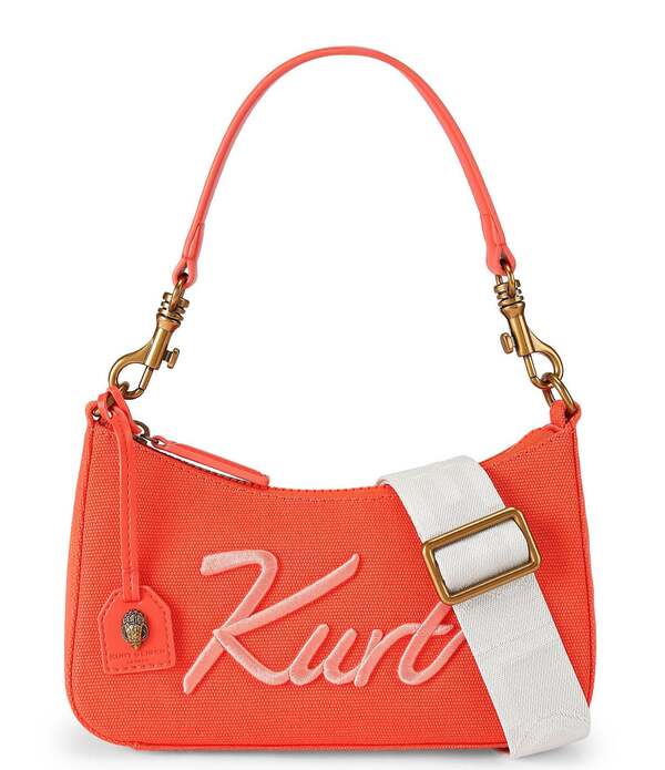 カートジェイガーロンドン レディース バッグ Kurt Geiger London Small Kurt Hobo Crossbody Shoulder Bag Orange オレンジ