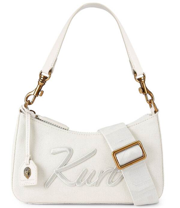 カートジェイガーロンドン レディース バッグ Kurt Geiger London Small Kurt Hobo Crossbody Shoulder Bag White ホワイト