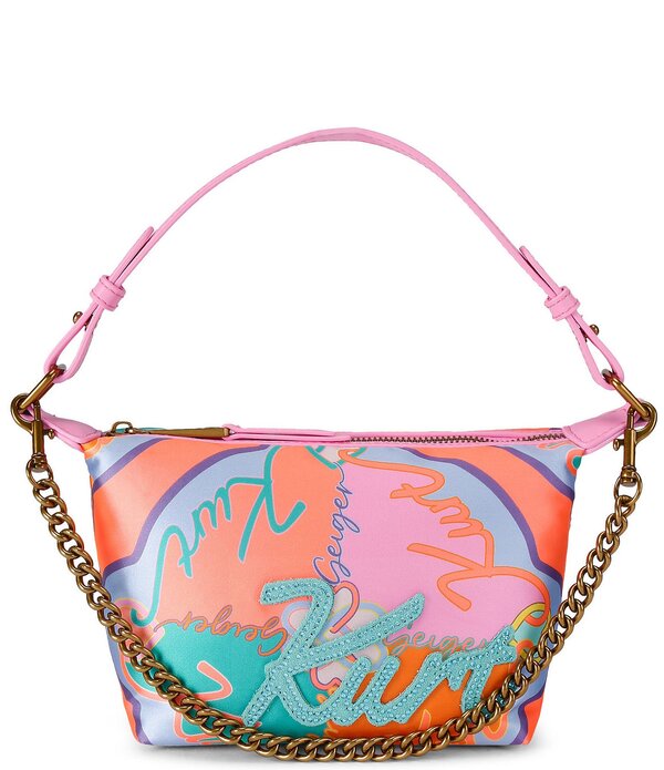 カートジェイガーロンドン レディース バッグ Kurt Geiger London Kurt Soft Shoulder Bag Pink Multi ピンク