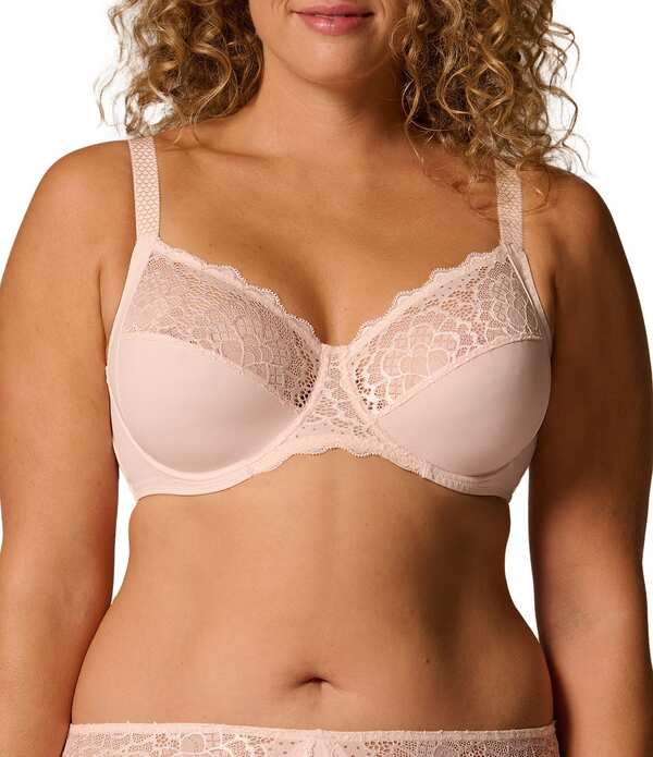 シモーヌペレール レディース アンダーウェア ブラジャー Simone Perele Full-Cup Cut & Sewn Bra Blush ブラッシュ