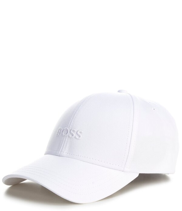 ヒューゴボス メンズ アクセサリー 帽子 キャップ Hugo Boss Zed Baseball Cap White ホワイト