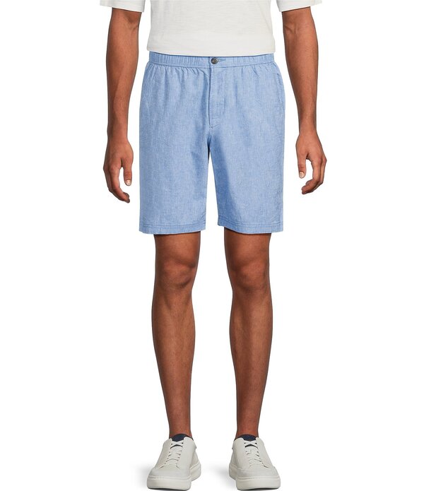 トッミーバハマ メンズ ボトムス ハーフパンツ・ショーツ ショートパンツ Tommy Bahama Riviera Shore 9 Inch Inseam Shorts Bora Blue ブルー