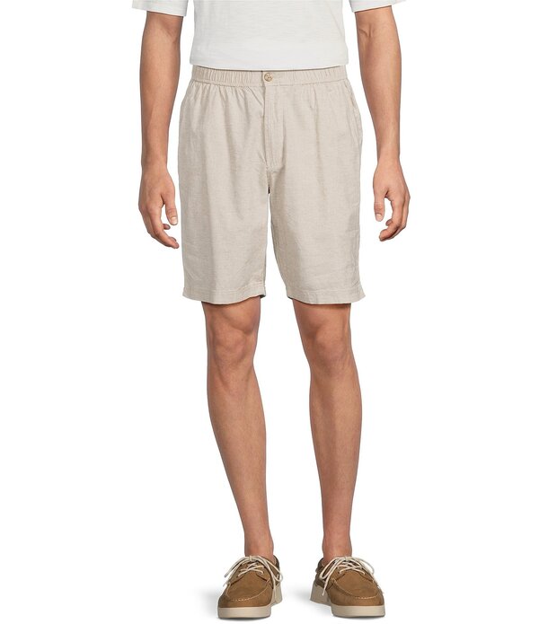 トッミーバハマ メンズ ボトムス ハーフパンツ・ショーツ ショートパンツ Tommy Bahama Riviera Shore 9 Inch Inseam Shorts Natural|ReVida 店