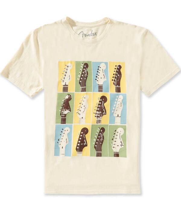 ラッキーブランド メンズ トップス シャツ Lucky Brand Fenderepeat Short Sleeve T-Shirt Bone White ホワイト