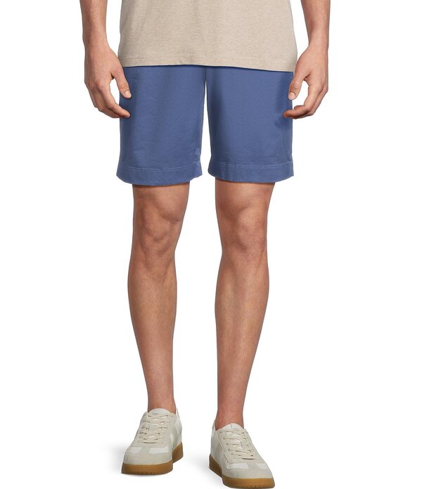 ダニエル クレミュ メンズ ボトムス ハーフパンツ・ショーツ ショートパンツ Cremieux Blue Label Madison Classic Fit Flat Front Stretch 9 Inseam Shorts Medium Blue ブルー｜ReVida 店