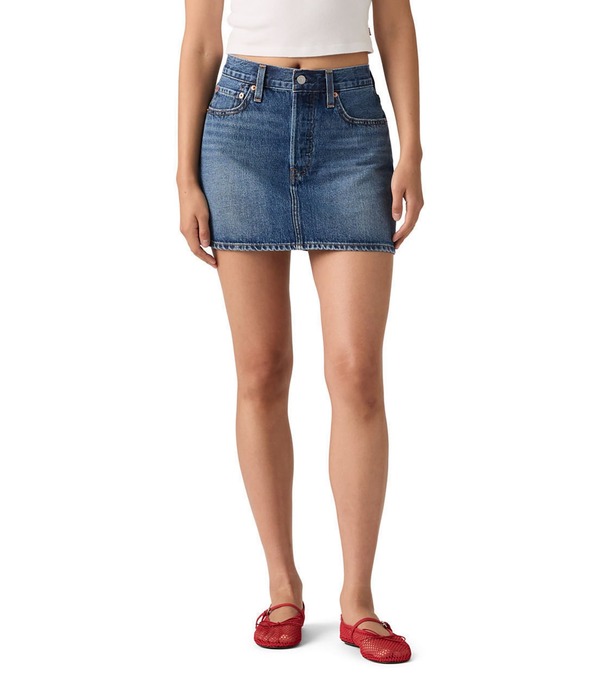 リーバイス レディース ボトムスカート ミニ デニム Levi'sR Icon Denimini Skirt Blue ブルー 15,194円