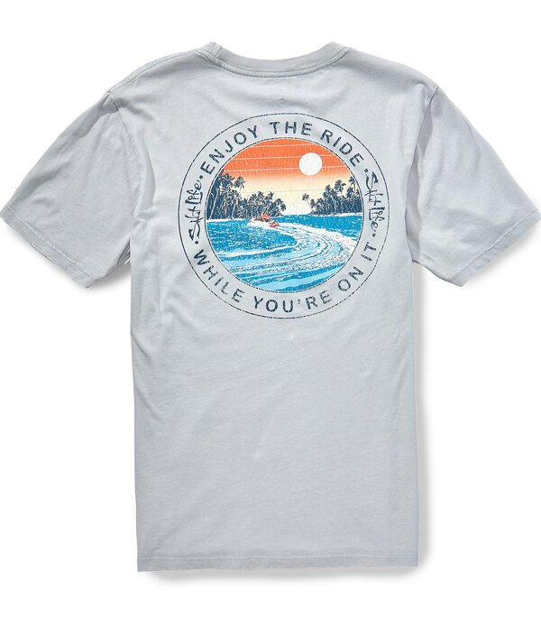 ソルトライフ メンズ トップス シャツ Salt Lifenjoy The Ride Short Sleeve T-Shirt Mist