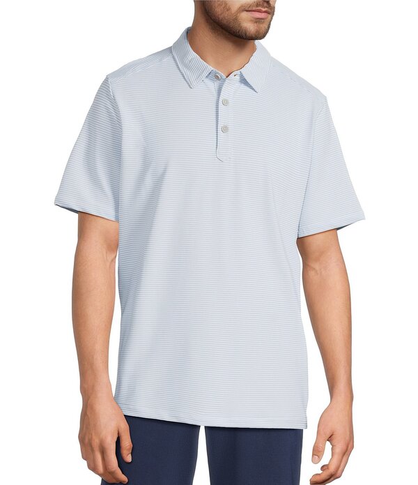 トッミーバハマ メンズ トップス シャツ Tommy Bahama Catch The Wave Short Sleeve Polo Shirt Sky Blue ブルー