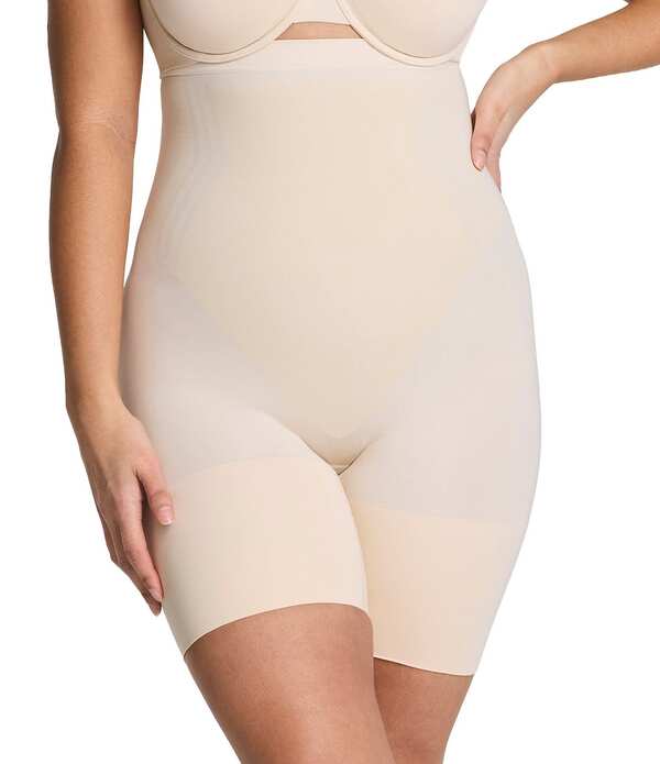 スパンク レディース ボトムス カジュアルパンツ ハイウエスト SPANXsculpt Go-Figure High-Waisted Mid-Thigh Shortoasted Coconut