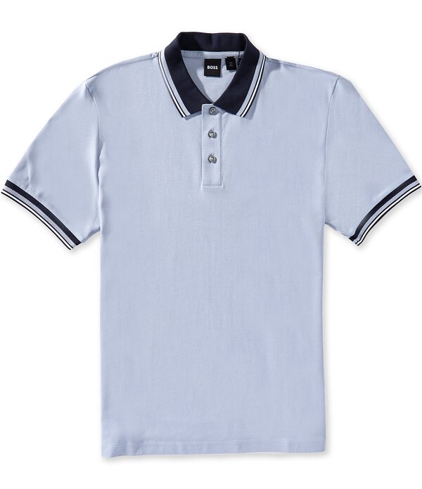 ヒューゴボス メンズ トップス シャツ Hugo Boss Parlay 232 Short Sleeve Polo Shirt Light/Pastel Purple パープル