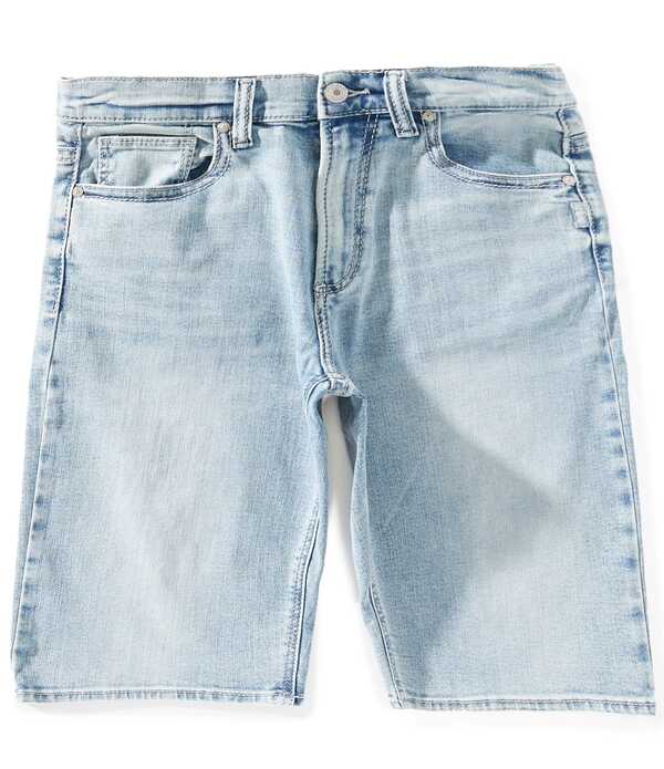 シルバー ジーンズ メンズ ボトムス ハーフパンツ・ショーツ ショートパンツ Silver Jeans Co. Light Wash Gordie Shorts Cabo