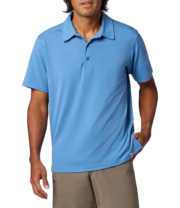 マーモット メンズ トップス シャツ Marmot Sereno Short Sleeve Polo Shirt Summer Storm Heather ヘザー