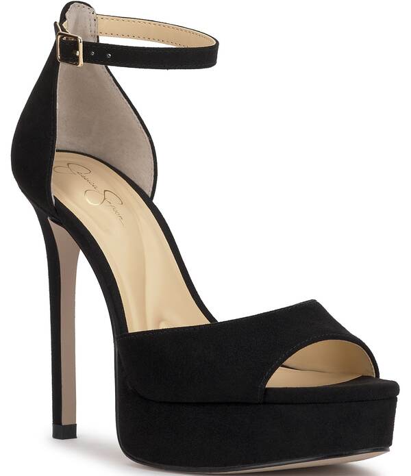 ジェシカシンプソン レディース シューズ サンダル プラットフォーム Jessica Simpson Sohilea Platform Dressandals Black ブラック