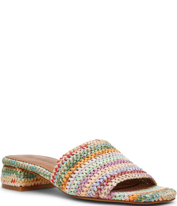 スティーブ マデン レディース シューズ サンダル Steve Madden Montgomery Multicoloraffia Dresslide Sandals Bright Multi マルチカラー