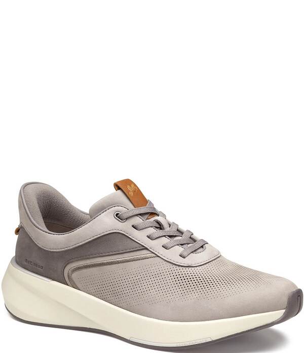 ジョンストンアンドマーフィー メンズ シューズ スニーカー Johnston & Murphy Men'surgembossed U-Throat Sneaker Gray グレー