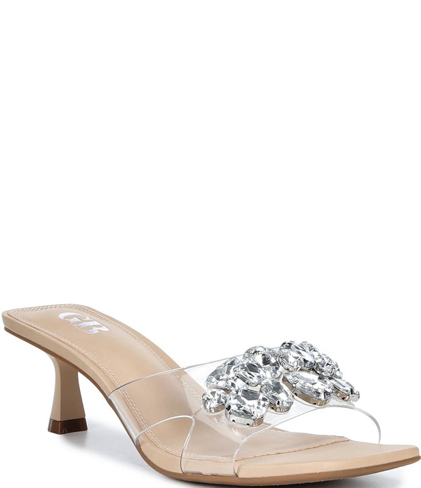 ジービー レディース シューズ サンダル GB Sea-Glass Jewel Embellished Clear Dressandals Clear｜ReVida 店 19,786円