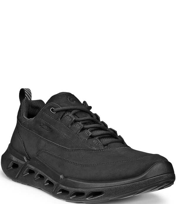 エコー メンズ シューズ スニーカー ECCO Men's BIOM 720 Low GTXS Nubuck Sneakers Black ブラック