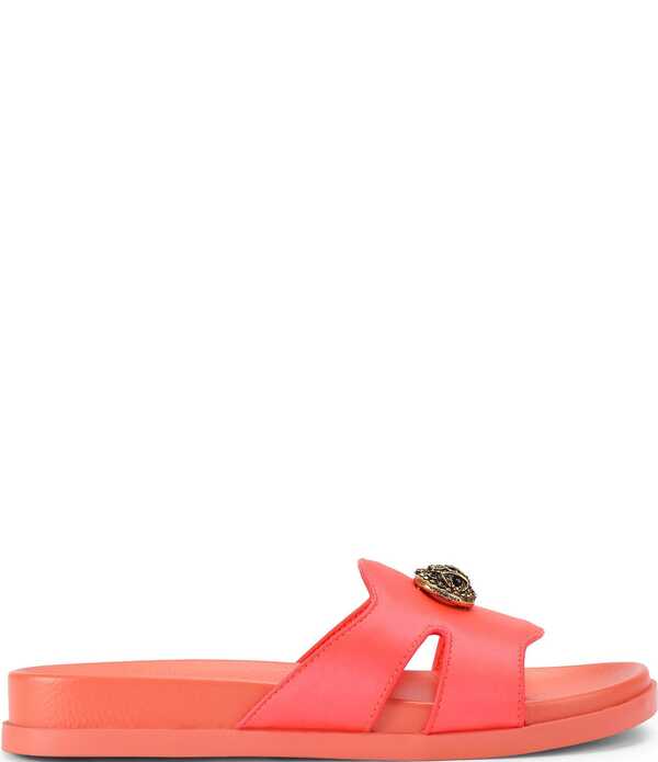 カートジェイガーロンドン レディース シューズ パンプス カットアウト サンダル チェルシー ロゴタイプ Kurt Geiger London Chelseagle Head Logo Cut-Out Slide Sandals Orange オレンジ色 レディース靴-パンプス