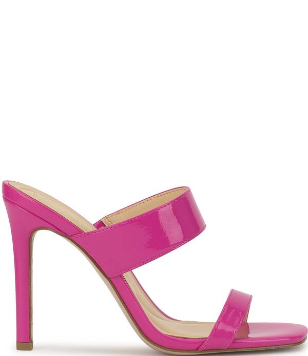 ジェシカシンプソン レディース シューズ サンダル Jessica Simpson Orizell Patent Double Strap Dressandals Brightest Pink ピンク