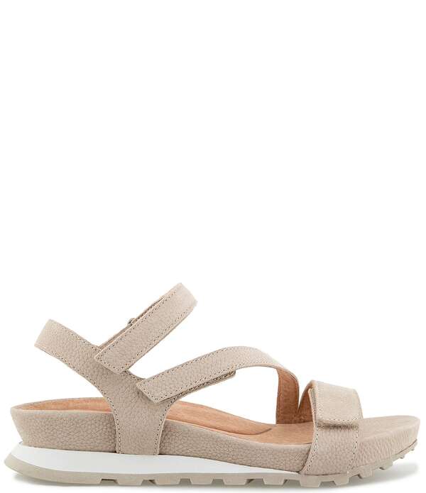 ジャンブー レディース シューズ サンダル スエード Jambu Liza Nubuck Suede Sandals Dove Grey グレー｜ReVida 店