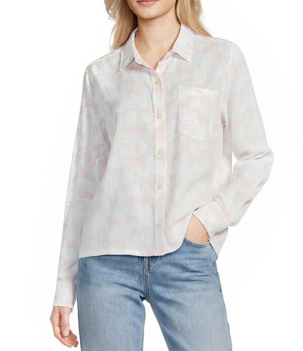 アリアト レディース トップス シャツ プリント Ariat Rudford Horse Print Point Collar Long Sleeve Button Front Shirt Icy Pink Horse Print ピンク｜ReVida 店
