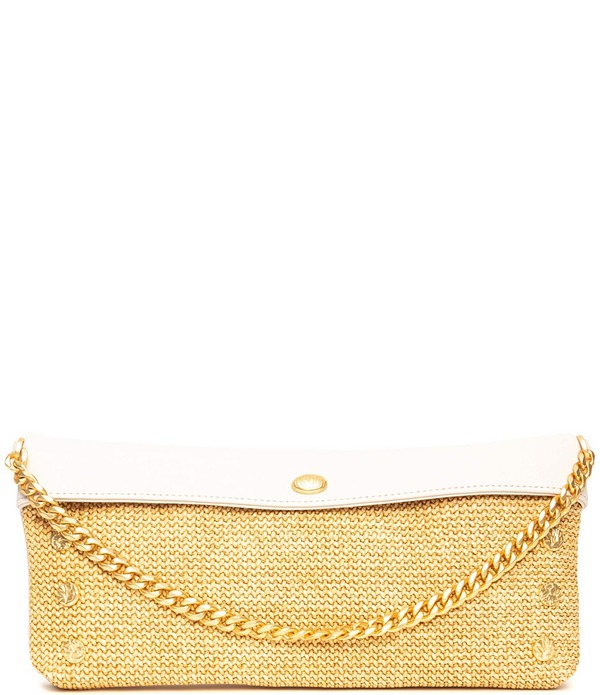 ハミット レディース 御徒面子 Hammitt Calla Lilly White Raffia Invitation Clutch Calla Lilly White/Raffia 白いこと