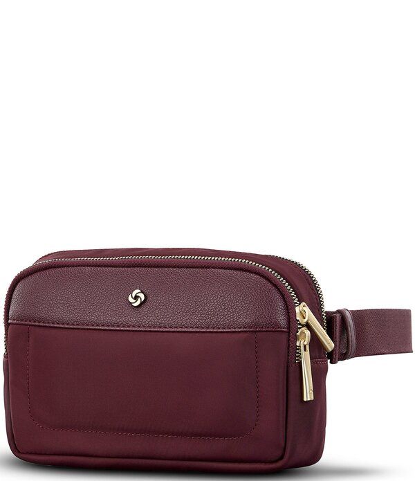 サムソナイト レディース 御徒面子 Samsonite Mobile Solution 2 RFID Crossbody Bag Merlot