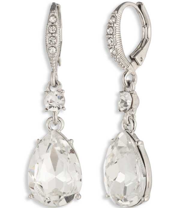 ジバンシー レディース アクセサリー ピアス・イヤリング Givenchy Pear Double Drop Earringsilver シルバー