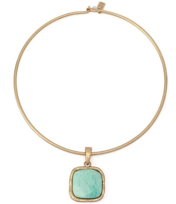 ロバート リー モーリス レディース アクセサリー ネックレス・チョーカー レース Robert Lee Morrisoho Turquoise Stone Short Pendant Necklace Turquoise ターコイズ