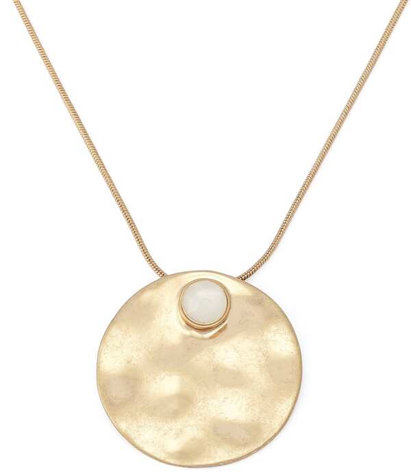 ロバート リー モーリス レディース アクセサリー ネックレス・チョーカー レース Robert Lee Morrisoho Mother-of-Pearl Disc Short Pendant Necklace Gold/Mother Of Pearl パール