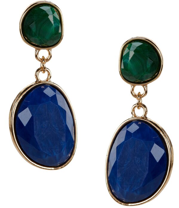 ディラーズ レディース アクセサリー ピアス・イヤリング Dillard's Amalfi Blues Drop Earrings Multi/Gold ゴールド
