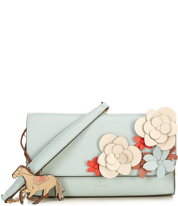 ラドリー 英国の首都 レディース 御徒面子 競り合い Radley London Kentucky Derby Wallet Seafoam