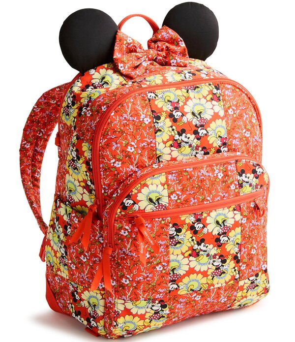 ベラブラッドリー レディース バッグ バックパック・リュックサック Vera Bradley Mickey & Minnie Petal Multi Collection Mancroft Backpack Mickey Minnie Petal Springs マルチカラー｜ReVida 店