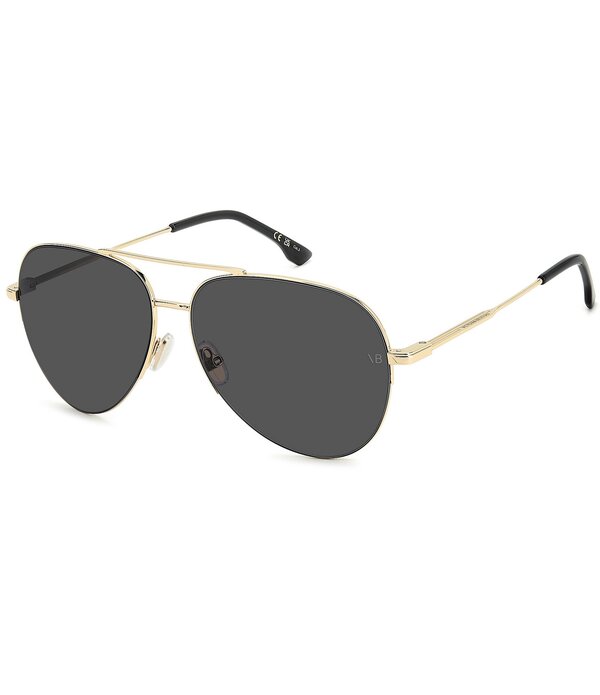 ヴィクトリア ベッカム レディース 佩び物 サングラス・アイウェア Victoria Beckham Women\u0027s 1000S 62粍 Aviator Sunglasses Gold/Black/Gray 黒いこと