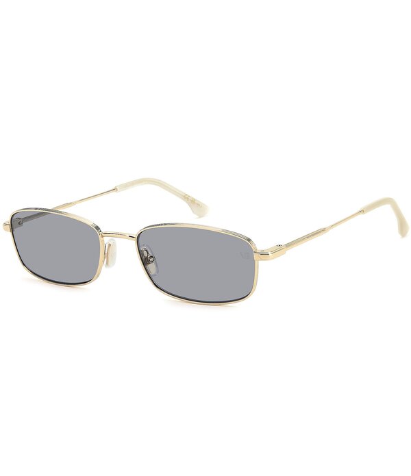 ヴィクトリア ベッカム レディース 佩び物 サングラス・アイウェア Victoria Beckham Women\u0027s 1001S 55粍 Rectangle Sunglasses Gold/White Marble/Gray 白いこと