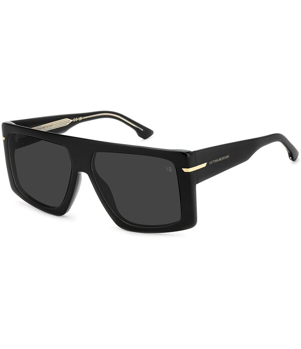ヴィクトリア ベッカム レディース 佩び物 サングラス・アイウェア Victoria Beckham Women\u0027s 7000S 59粍 Rectangle Sunglasses Black/Grey 黒いこと