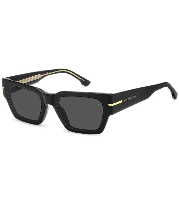 ヴィクトリア ベッカム レディース 佩び物 サングラス・アイウェア Victoria Beckham Women\u0027s 7001S 53粍 Square Sunglasses Black/Grey 黒いこと