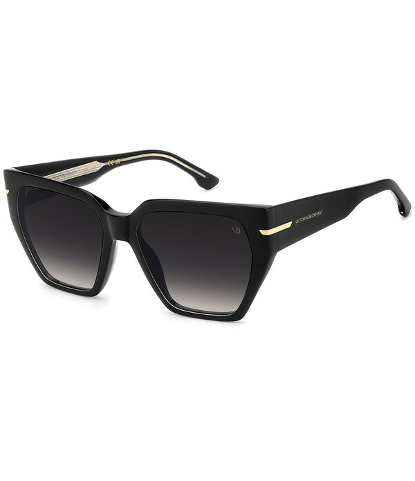ヴィクトリア ベッカム レディース 佩び物 サングラス・アイウェア Victoria Beckham Women\u0027s 7002S 57粍 Square Sunglasses Black/Dark Grey 黒いこと