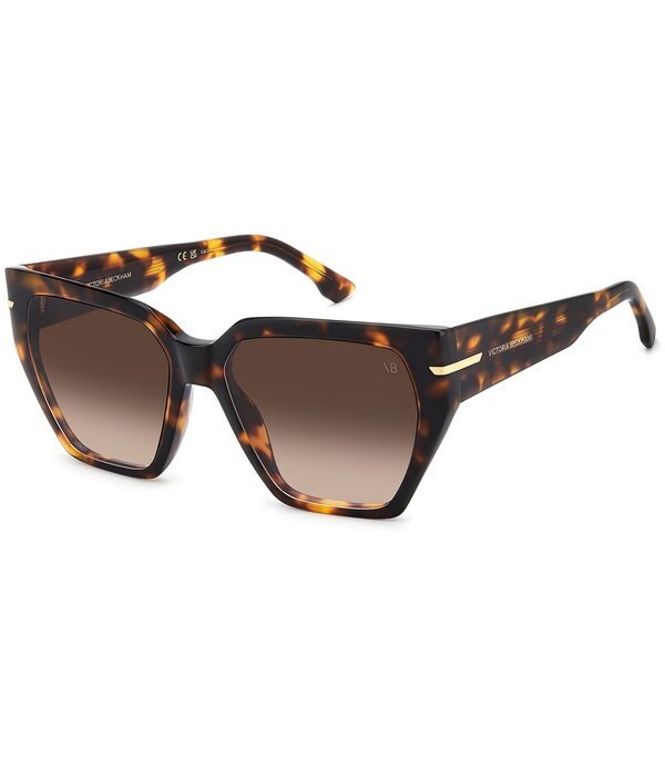 ヴィクトリア ベッカム レディース 佩び物 サングラス・アイウェア Victoria Beckham Women\u0027s 7002S 57粍 Square Sunglasses Brown Havana/Brown 赤銅色