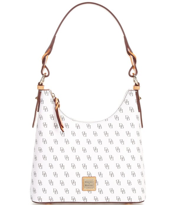 ドーネイアンドバーク レディース 御徒面子 ロゴタイプ Dooney \u0026 Bourke Bryce Logo Hobo Bag Bone