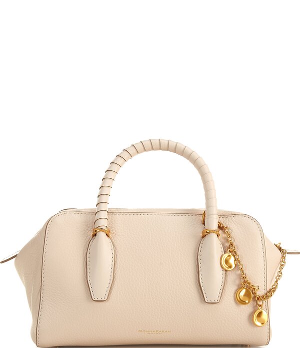 ダナキャラン レディース バッグ ミニ Donna Karan Chantilly Mini Handle Satchel Bag Sand サンド｜ReVida 店