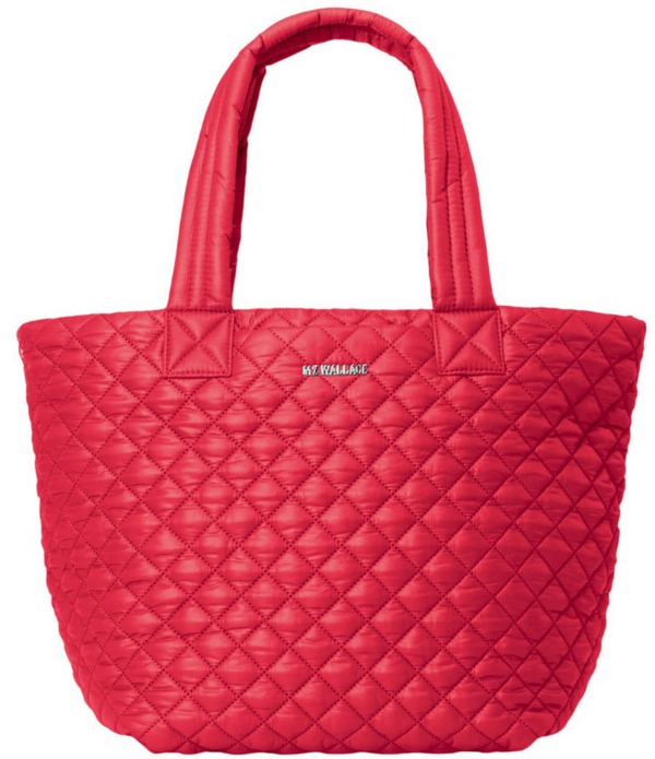 エムジーウォレス レディース バッグ MZ Wallace Metro Medium Tote Bag Deluxe II Apple