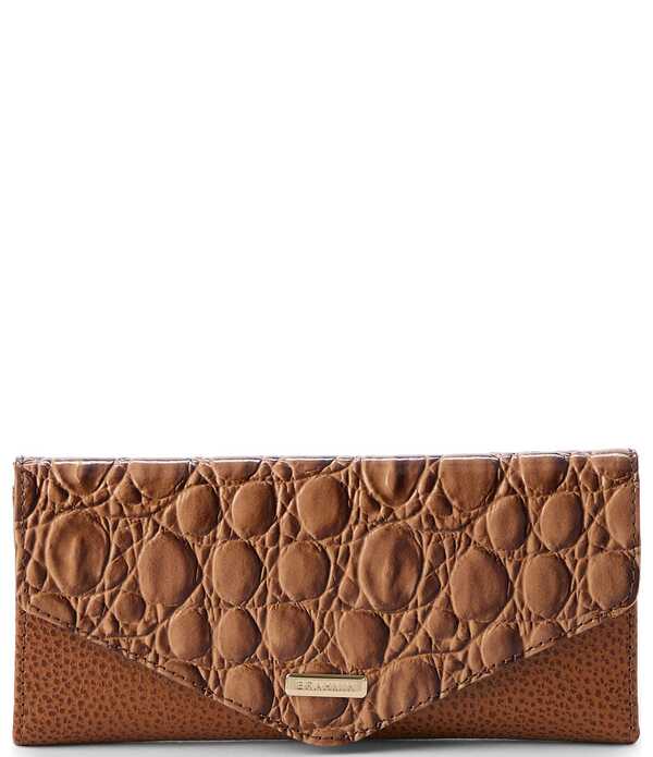 ブランミン レディース 付属品 紙入れ BRAHMIN Cinnamon Cumulus Collection Veronica Wallet Cinnamon Cumulus