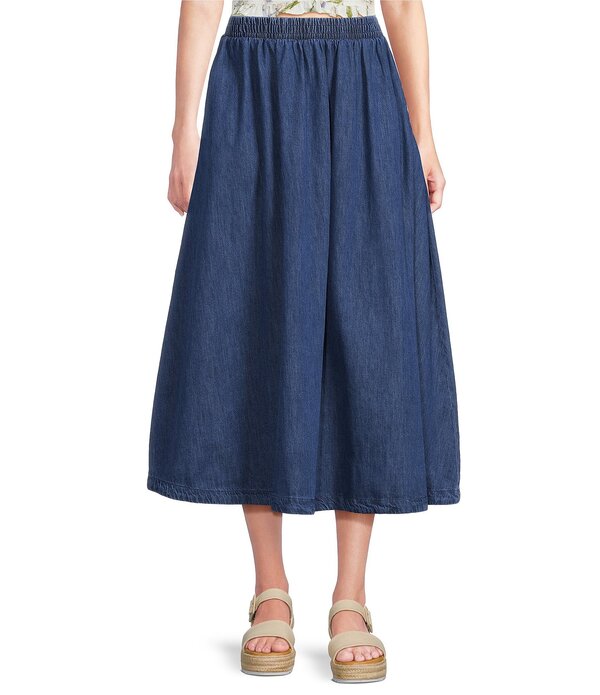 ブルーペッペーブルーペッパー レディース ボトムスカート デニム マキシ Blu Pepper Denimaxi Skirt Denim デニム｜ReVida 店
