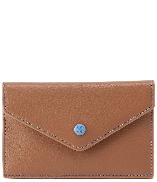 ホボ レディース 付属物 札入れ HOBO Goldie Card Case Brown Sugar 赤銅色 財布・ケース-レディース財布