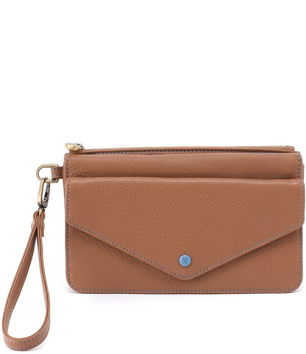 ホボ レディース アクセサリー 財布 HOBO Goldie Wristlet Brown Sugar ブラウン